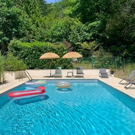 公寓 Petit Dans Les Bois Avec Piscine Privative Saint-Jean-d'Estissac